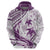 Purple Polynesia Hoodie Polynesian Turtle Shark Tattoo Tropical Vintage LT14 - Polynesian Pride