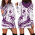 Purple Polynesia Hoodie Dress Polynesian Turtle Shark Tattoo Tropical Vintage LT14 - Polynesian Pride