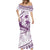 Purple Polynesia Mermaid Dress Polynesian Turtle Shark Tattoo Tropical Vintage LT14 - Polynesian Pride