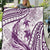 Purple Polynesia Quilt Polynesian Turtle Shark Tattoo Tropical Vintage