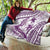 Purple Polynesia Quilt Polynesian Turtle Shark Tattoo Tropical Vintage