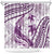 Purple Polynesia Shower Curtain Polynesian Turtle Shark Tattoo Tropical Vintage