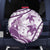 Purple Polynesia Spare Tire Cover Polynesian Turtle Shark Tattoo Tropical Vintage