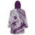 Purple Polynesia Wearable Blanket Hoodie Polynesian Turtle Shark Tattoo Tropical Vintage LT14 - Polynesian Pride