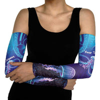 Polynesia Jellyfish Memorial Personalised Arm Sleeves Infinity Jellies Polynesian Pattern LT14 - Polynesian Pride