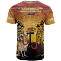 Australia And New Zealand ANZAC T Shirt Aussie Kangaroo With Aotearoa Kiwi Lest We Forget LT14 - Polynesian Pride