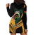 Personalised Vanuatu Independence Day Hoodie Dress July 30 Vanuatuan Pig Tusk