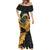 Personalised Vanuatu Independence Day Mermaid Dress July 30 Vanuatuan Pig Tusk