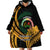 Personalised Vanuatu Independence Day Wearable Blanket Hoodie July 30 Vanuatuan Pig Tusk