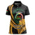 Personalised Vanuatu Independence Day Women Polo Shirt July 30 Vanuatuan Pig Tusk