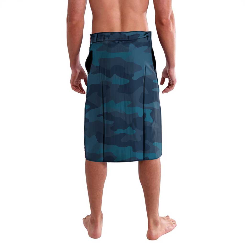 Niue ANZAC Day Lavalava We Will Remember Them Camouflage Style LT14 - Polynesian Pride