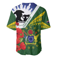 Cook Islands ANZAC Day Baseball Jersey Last Post Lest We Forget LT14 - Polynesian Pride