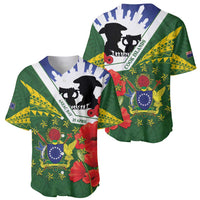 Cook Islands ANZAC Day Baseball Jersey Last Post Lest We Forget LT14 - Polynesian Pride