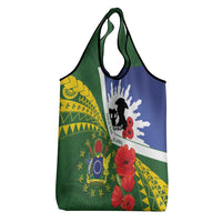 Cook Islands ANZAC Day Grocery Bag Last Post Lest We Forget LT14 - Polynesian Pride