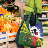 Cook Islands ANZAC Day Grocery Bag Last Post Lest We Forget LT14 - Polynesian Pride