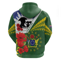 Cook Islands ANZAC Day Hoodie Last Post Lest We Forget LT14 - Polynesian Pride