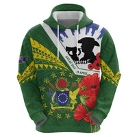 Cook Islands ANZAC Day Hoodie Last Post Lest We Forget LT14 - Polynesian Pride