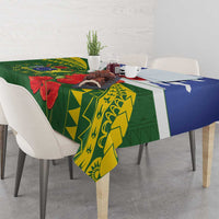 Cook Islands ANZAC Day Tablecloth Last Post Lest We Forget LT14 - Polynesian Pride