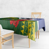 Cook Islands ANZAC Day Tablecloth Last Post Lest We Forget LT14 - Polynesian Pride