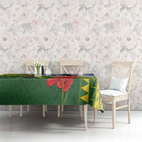 Cook Islands ANZAC Day Tablecloth Last Post Lest We Forget LT14 - Polynesian Pride