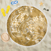 Yellow Polynesia Hammerhead Shark Tattoo With Plumeria Lei Beach Blanket LT14 One Size 150cm Yellow - Polynesian Pride