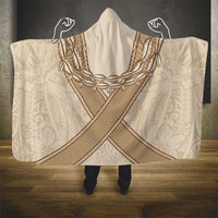 Mauri Ribaberiki Kiribati Hooded Blanket Cowrie Shells Lei Palm Leaf Weaving LT14 - Polynesian Pride
