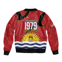 Mauri Kiribati Independence Day Bomber Jacket 1979 Proud National Frigatebird LT14 - Polynesian Pride