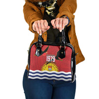 Mauri Kiribati Independence Day Shoulder Handbag 1979 Proud National Frigatebird LT14 One Size Red - Polynesian Pride