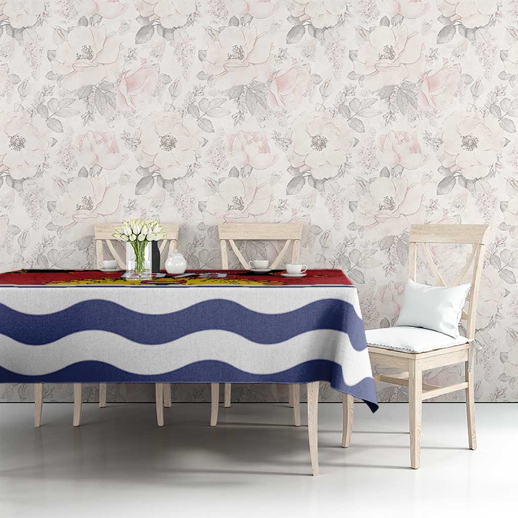 Mauri Kiribati Independence Day Tablecloth 1979 Proud National Frigatebird LT14 - Polynesian Pride
