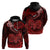 Polynesian Pride Aries Zodiac Hoodie Astrological Sign Tribal Plumeria Red Galaxy LT14 - Polynesian Pride