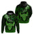 Polynesian Pride Taurus Zodiac Hoodie Astrological Sign Tribal Plumeria Green Galaxy LT14 - Polynesian Pride