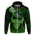 Polynesian Pride Taurus Zodiac Hoodie Astrological Sign Tribal Plumeria Green Galaxy LT14 - Polynesian Pride