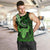 Polynesian Pride Taurus Zodiac Men Tank Top Astrological Sign Tribal Plumeria Green Galaxy LT14 - Polynesian Pride