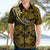 Polynesian Pride Gemini Zodiac Hawaiian Shirt Astrological Sign Tribal Plumeria Gold Galaxy LT14 - Polynesian Pride