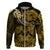 Polynesian Pride Gemini Zodiac Hoodie Astrological Sign Tribal Plumeria Gold Galaxy LT14 - Polynesian Pride