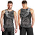 Polynesian Pride Cancer Zodiac Men Tank Top Astrological Sign Tribal Plumeria Grey Galaxy LT14 - Polynesian Pride