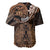 Polynesian Pride Virgo Zodiac Baseball Jersey Astrological Sign Tribal Plumeria Brown Galaxy LT14 - Polynesian Pride