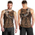 Polynesian Pride Virgo Zodiac Men Tank Top Astrological Sign Tribal Plumeria Brown Galaxy LT14 - Polynesian Pride