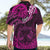 Polynesian Pride Libra Zodiac Hawaiian Shirt Astrological Sign Tribal Plumeria Pink Galaxy LT14 - Polynesian Pride