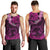 Polynesian Pride Libra Zodiac Men Tank Top Astrological Sign Tribal Plumeria Pink Galaxy LT14 - Polynesian Pride