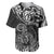 Polynesian Pride Scorpio Zodiac Baseball Jersey Astrological Sign Tribal Plumeria Black LT14 Black - Polynesian Pride