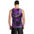 Polynesian Pride Sagittarius Zodiac Men Tank Top Astrological Sign Tribal Plumeria Purple Galaxy LT14 - Polynesian Pride