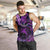 Polynesian Pride Sagittarius Zodiac Men Tank Top Astrological Sign Tribal Plumeria Purple Galaxy LT14 - Polynesian Pride