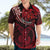 Polynesian Pride Capricorn Zodiac Hawaiian Shirt Astrological Sign Tribal Plumeria Red Galaxy LT14 - Polynesian Pride