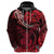 Polynesian Pride Capricorn Zodiac Hoodie Astrological Sign Tribal Plumeria Red Galaxy LT14 - Polynesian Pride