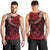 Polynesian Pride Capricorn Zodiac Men Tank Top Astrological Sign Tribal Plumeria Red Galaxy LT14 - Polynesian Pride