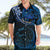 Polynesian Pride Aquarius Zodiac Hawaiian Shirt Astrological Sign Tribal Plumeria Blue Galaxy LT14 - Polynesian Pride