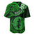 Polynesian Pride Pisces Zodiac Baseball Jersey Astrological Sign Tribal Plumeria Green Galaxy LT14 - Polynesian Pride