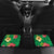 Custom Vanuatu Cricket Car Mats 2024 Tropical Flowers Version