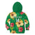 Custom Vanuatu Cricket Kid Hoodie 2024 Tropical Flowers Version